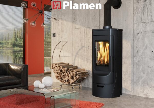 Kamin plamen na čvrsto gorivo