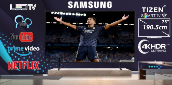 LCD LED TV Samsung Smart TV 190.5cm