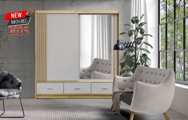 Ormar sa ogledalom novi model