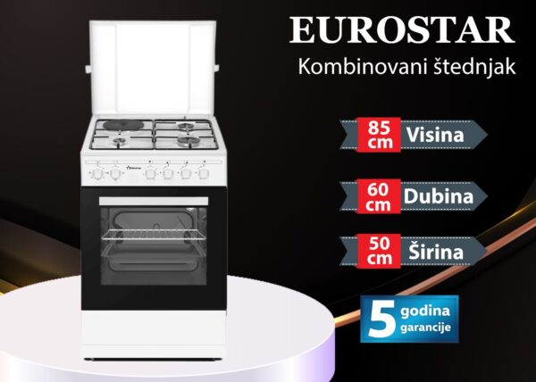 Štednjak kombinovani Eurostar