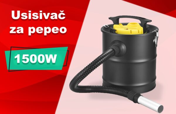 Usisivač za pepeo 1500w