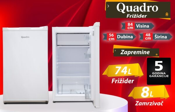 Frižider Quadro 5 godina garancija