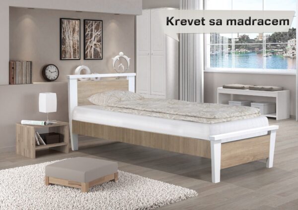 Krevet 200x90 sa madracem