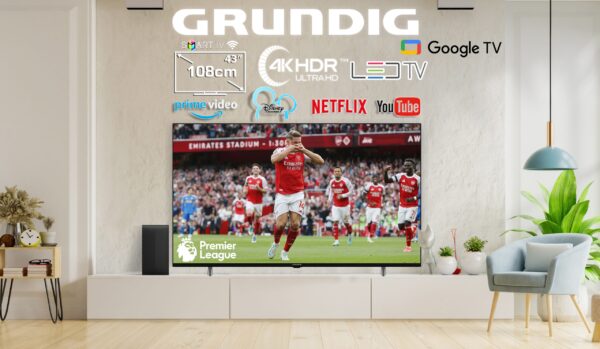 LCD LED TV Grundig Google TV 108cm