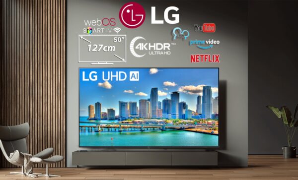 LCD LED TV 127cm, Smart, UHD 4K