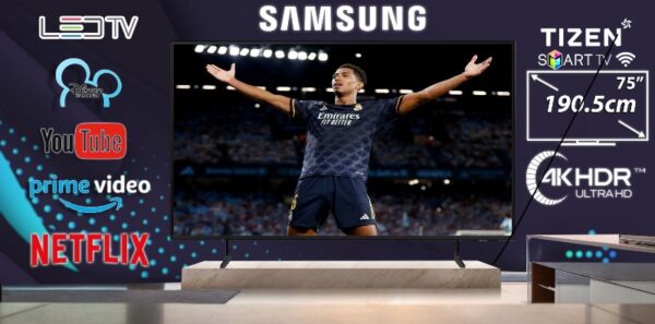 LCD LED TV Samsung 190,5cm, Smart, UHD 4K