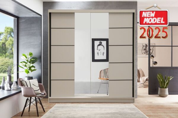 Ormar sa ogledalom 200x215x58