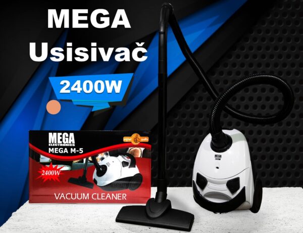 Usisivač sa platnenom vrećicom Mega 2400w