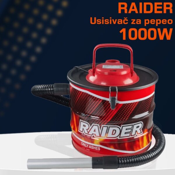 Usisivač za pepeo 1000w Raider