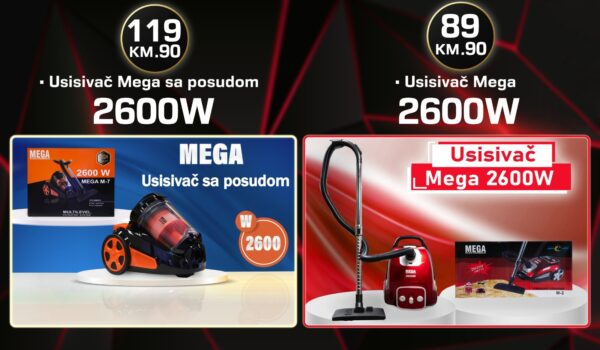Veliki izbor usisivača