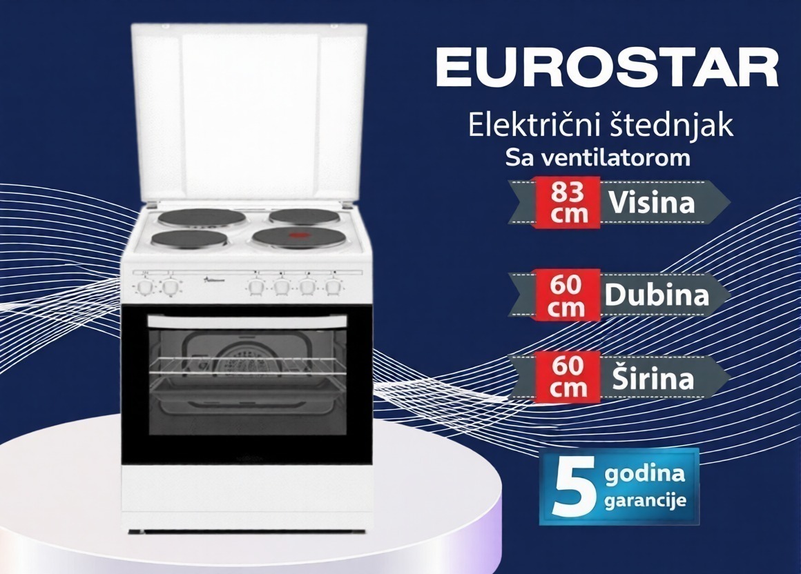 ŠTEDNJAK ELEKTRIČNI EUROSTAR